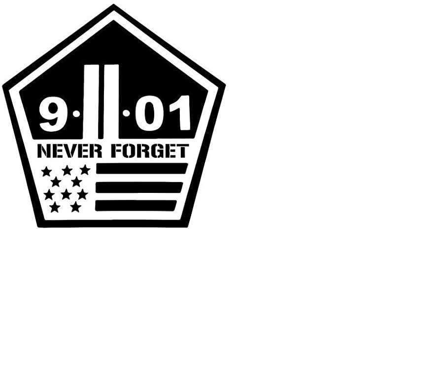 Twin Towers 911 9-11 Decal Cars Cups Walls Picture Frames Never Forget New York
