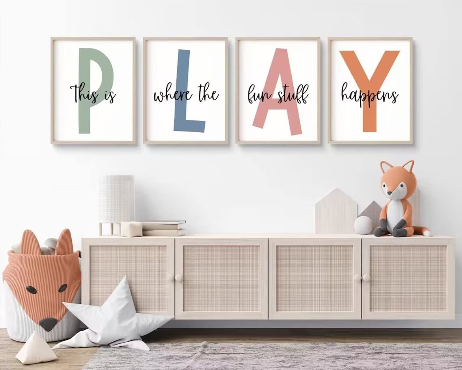 Kids Playroom Wall Art Boys Room Wall Decor Childrens Playroom Canvas Prints …