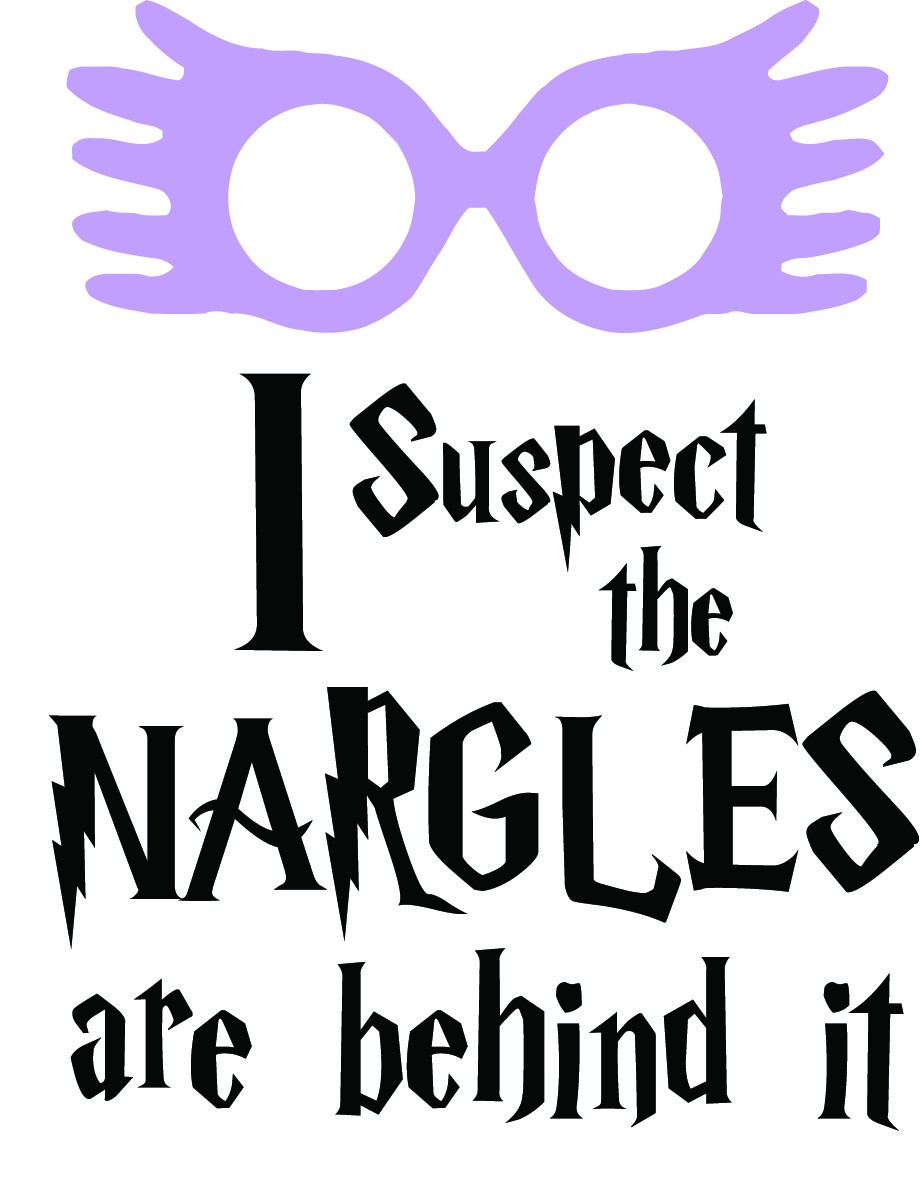 Harry Potter Nargles Vinyl Decal Sticker #6559