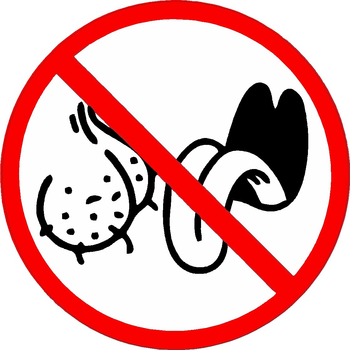 No ball lickers, S-172