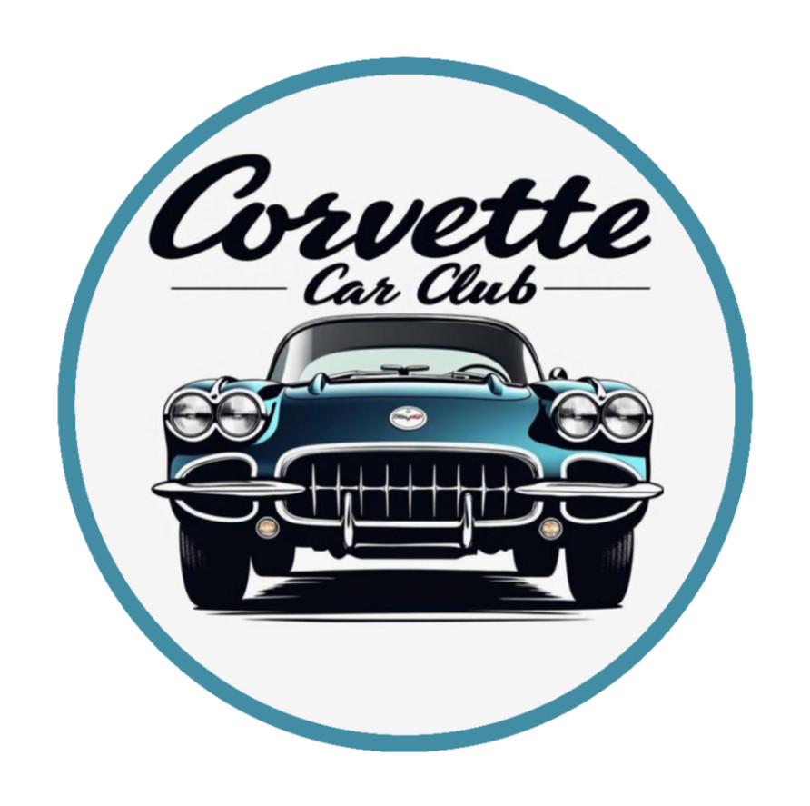 Car Classics "Corvette Club" – 4" Vinyl Decal Sticker Handcrafted Car Truck 2025
