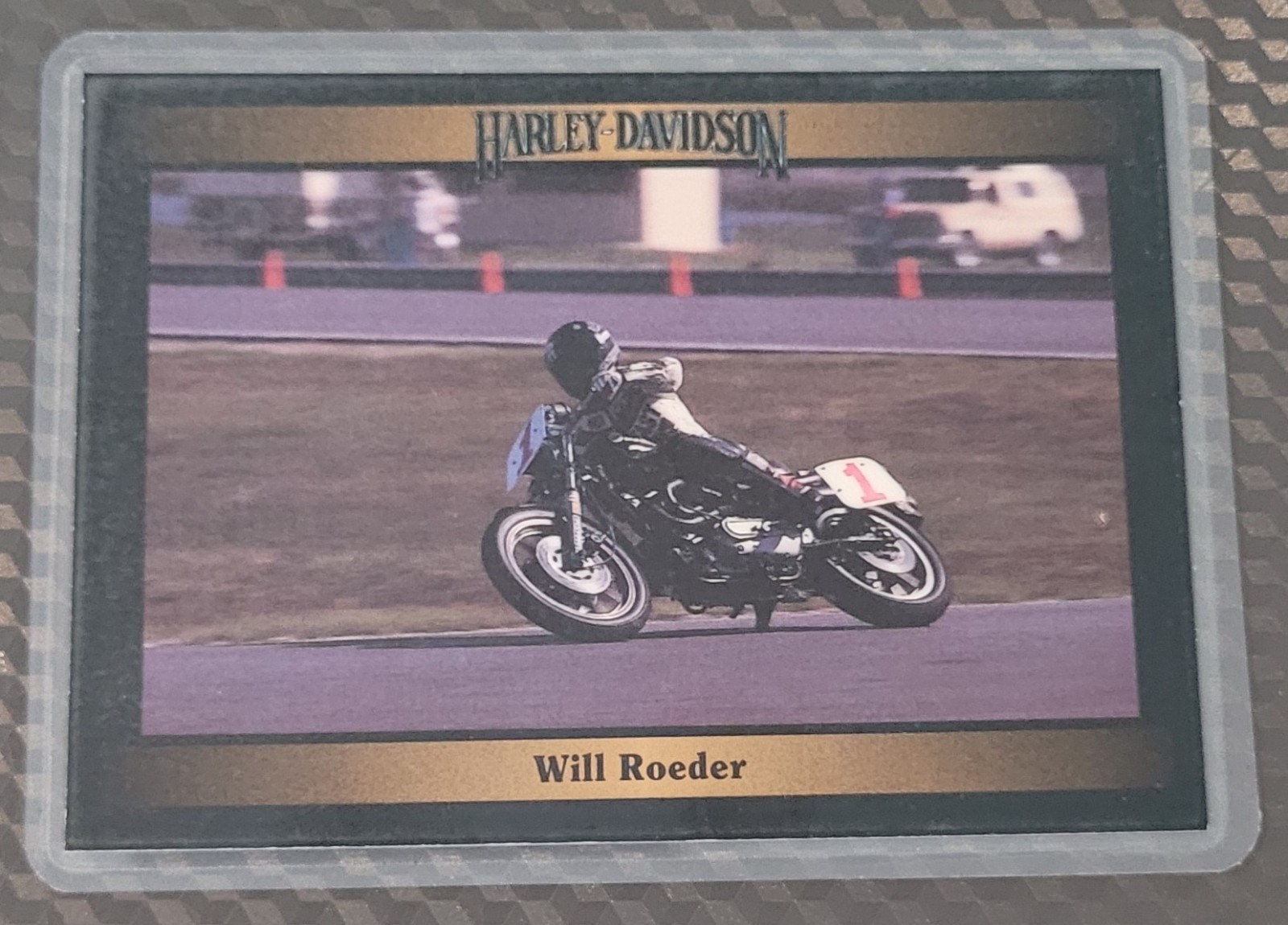 Harley Davidson Vintage Collectible Card Fridge/Locker/Cabinet Laminated Magnets