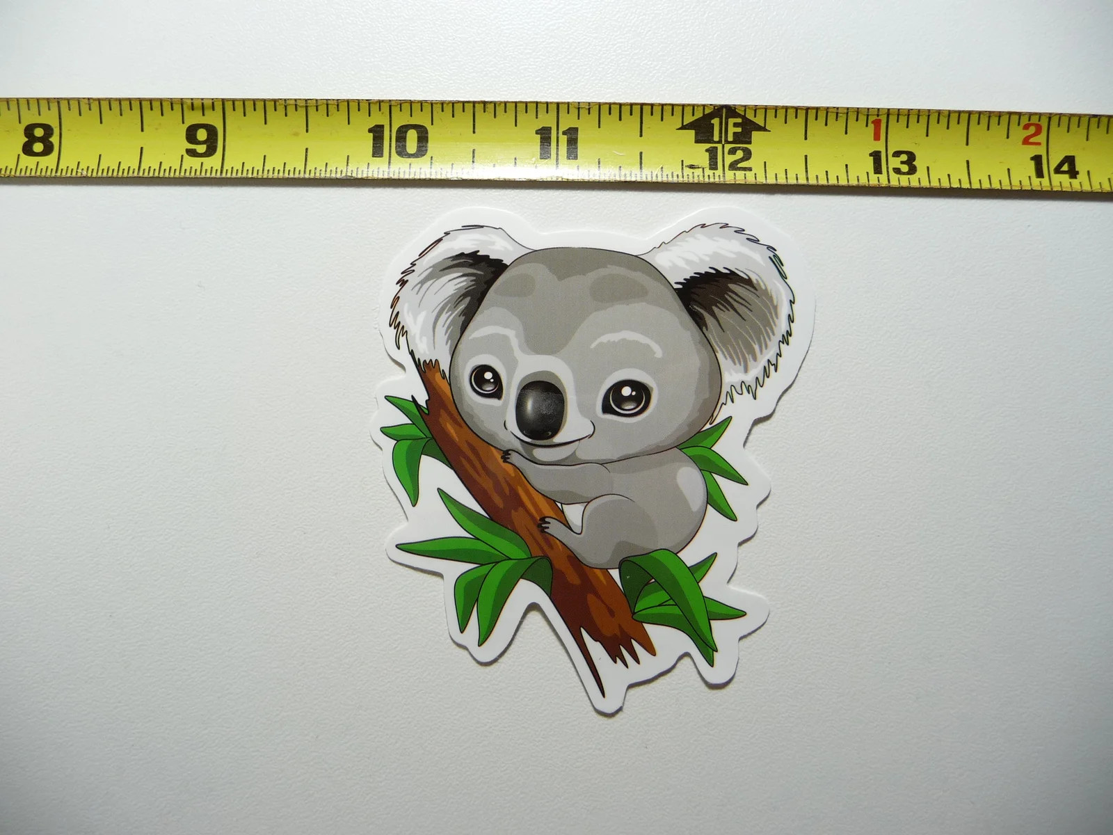 BABY KOALA SMALL STICKER DECAL ZOO ANIMAL WILD FUN FUNNY