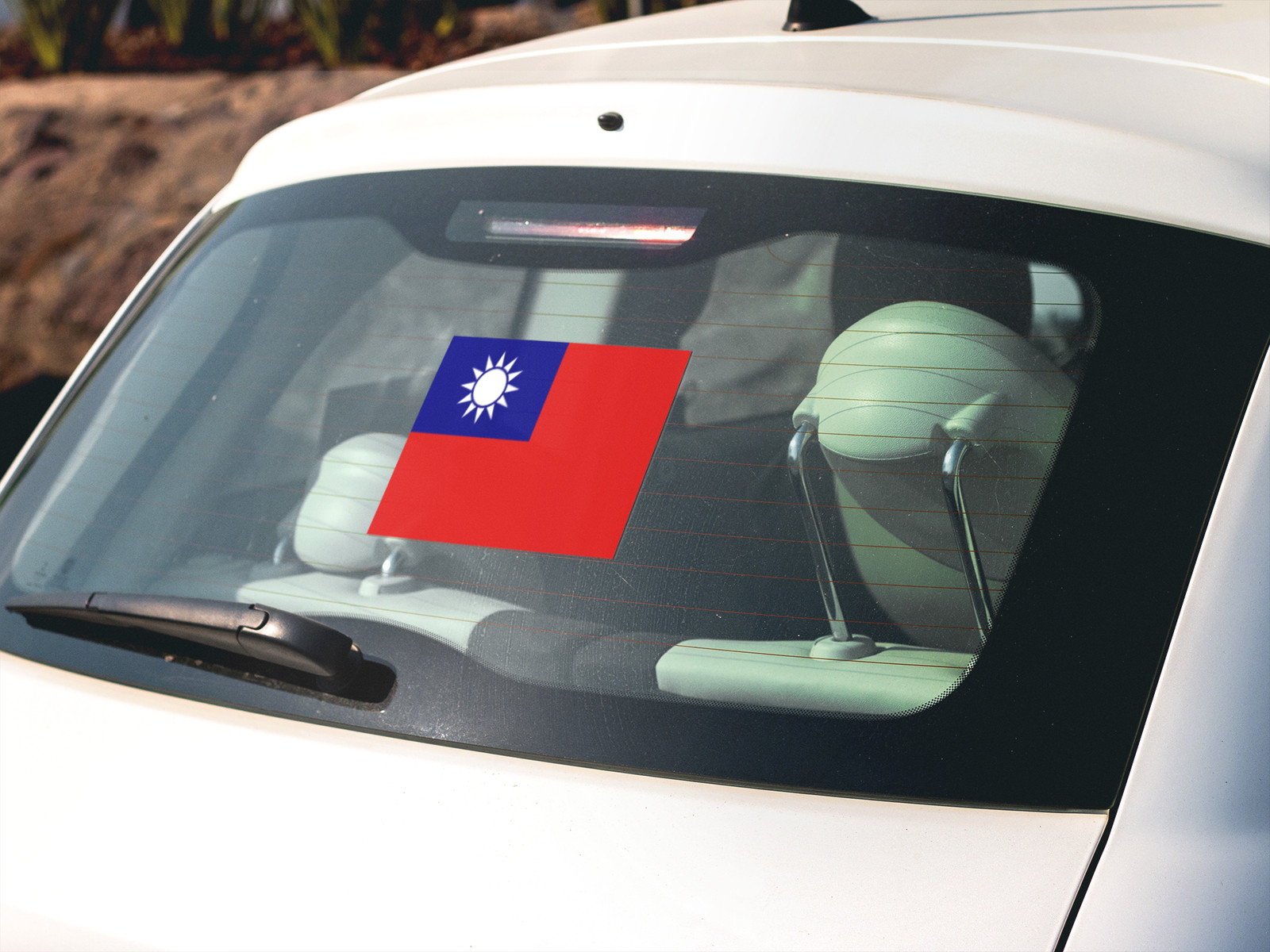 the Republic of China Flag Sticker Decal