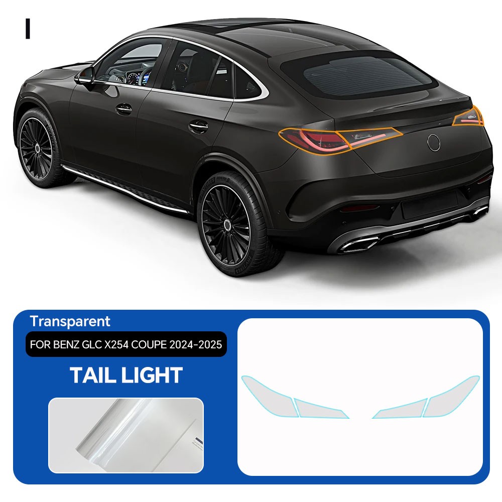 Full Car For Benz GLC X254 Coupe 2024-UP Precut Paint Protection Film Clear PPF