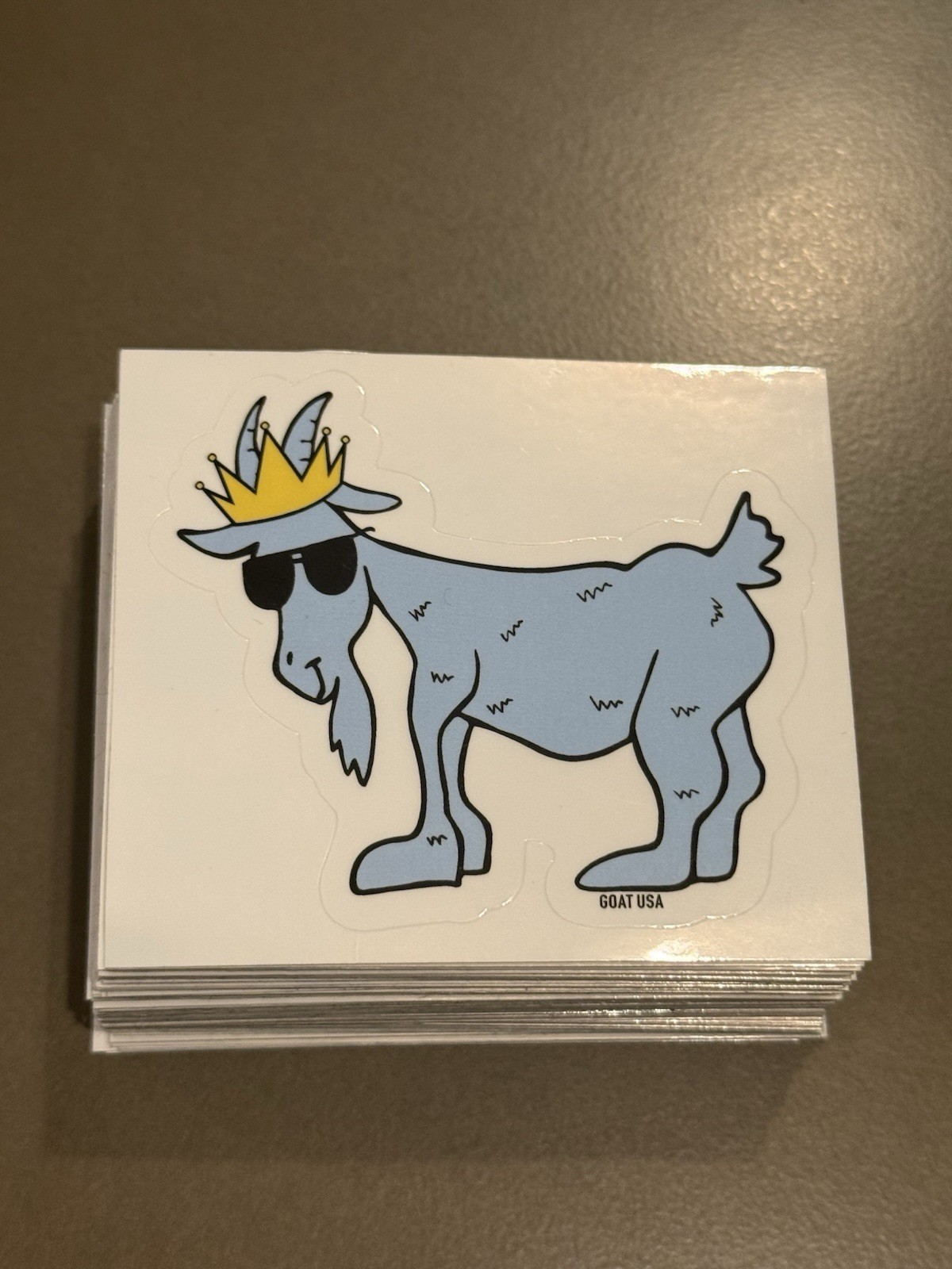 GOAT USA Vinyl Decal Stickers – Durable Logos for Laptop, Water Bottles, etc