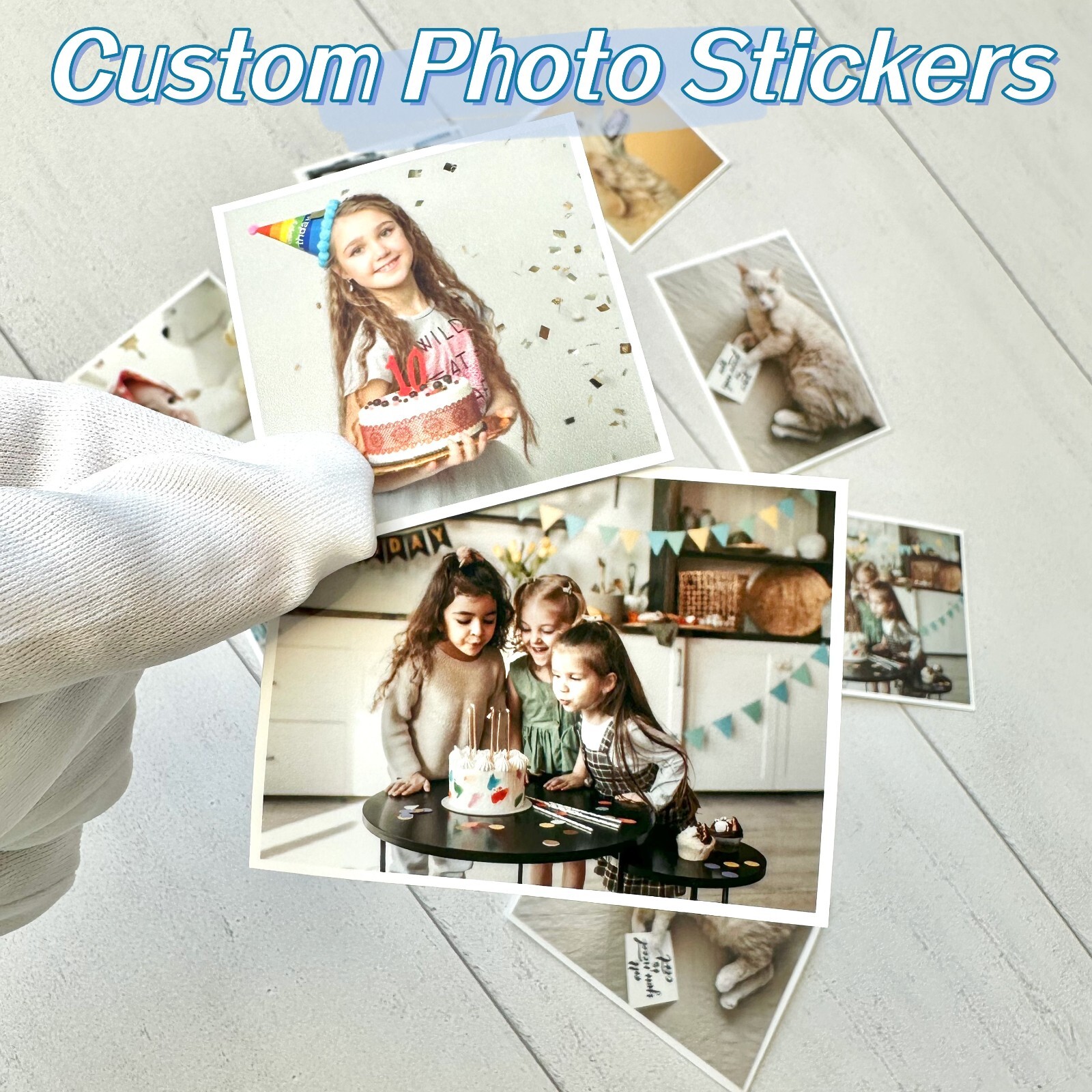 Make Your Own Photo Sticker for Water Bottle Laptop – Waterproof – Matte/Glossy