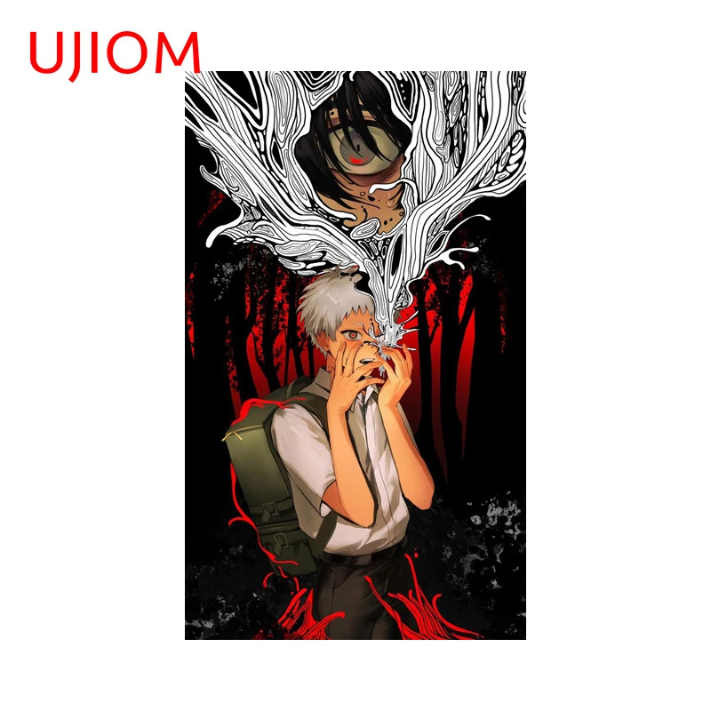UJIOM Popular Anime Poster Wall Sticker Hikaru Indou Yoshiki Tsujinaka Two Boys