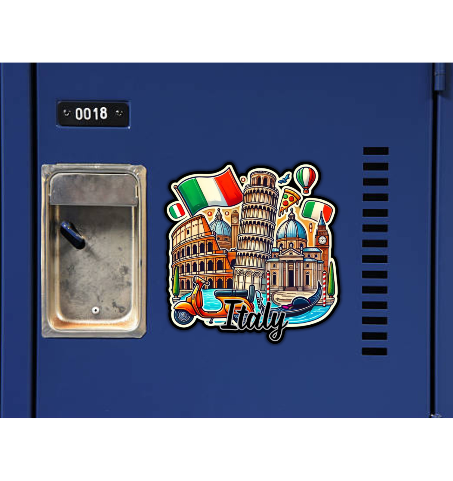 Italy Fridge Magnet or Laptop Sticker