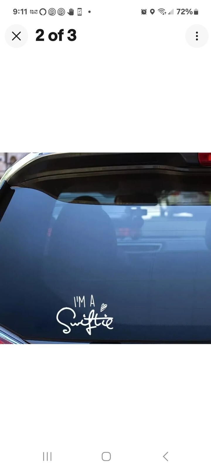 SWIFTIE Taylor Swift VINYL DECAL die cut sticker For Windows, Laptop SHIPS FREE!