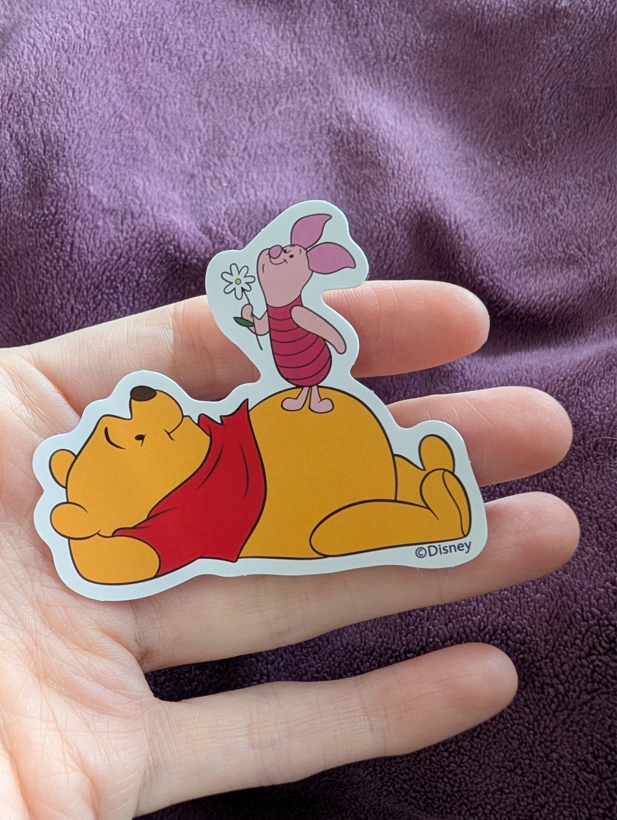 Winnie the Pooh Sticker | Whimsical Cartoon Vinyl, Pooh, Piglet