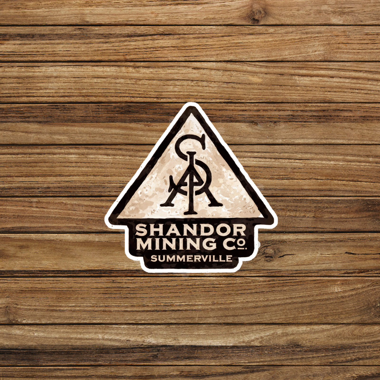 Vintage Shandor Mining Co. Summerville Sticker – Ghostbusters Inspired Decal #12