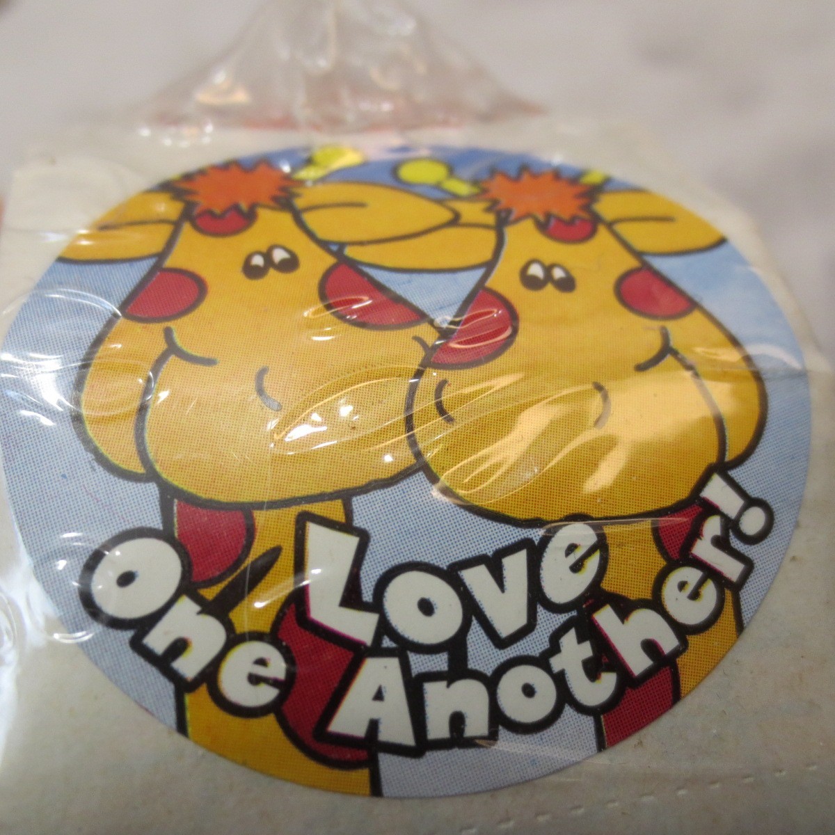 1.5" Round Animal Bible Sunday School Christian Children Stickers Approx 100