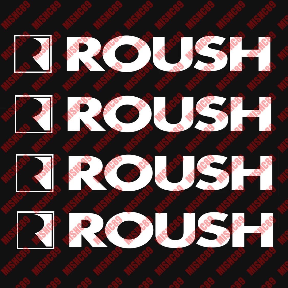 Roush Decal Roush Sticker Alcon Mustang Die Cut Vinyl Decal Graphics Racing