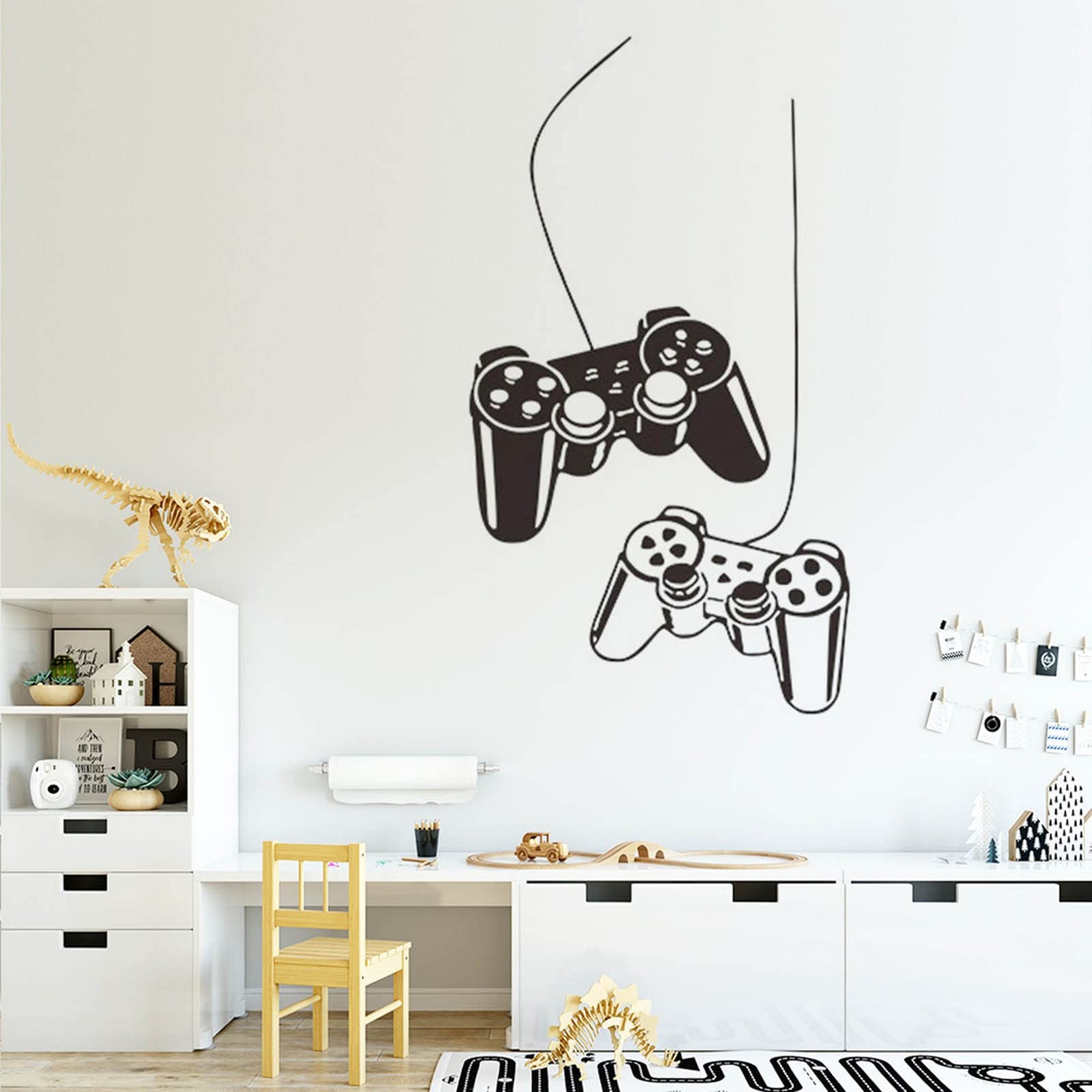 HILUCK Game Controller Wall Decor Sticker