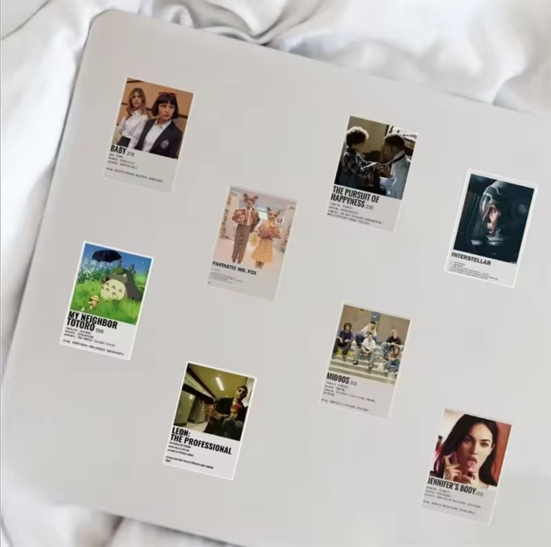 20 PCS Famous Popular Movies Films TV Shows Series Posters Stickers BRAND NEW
