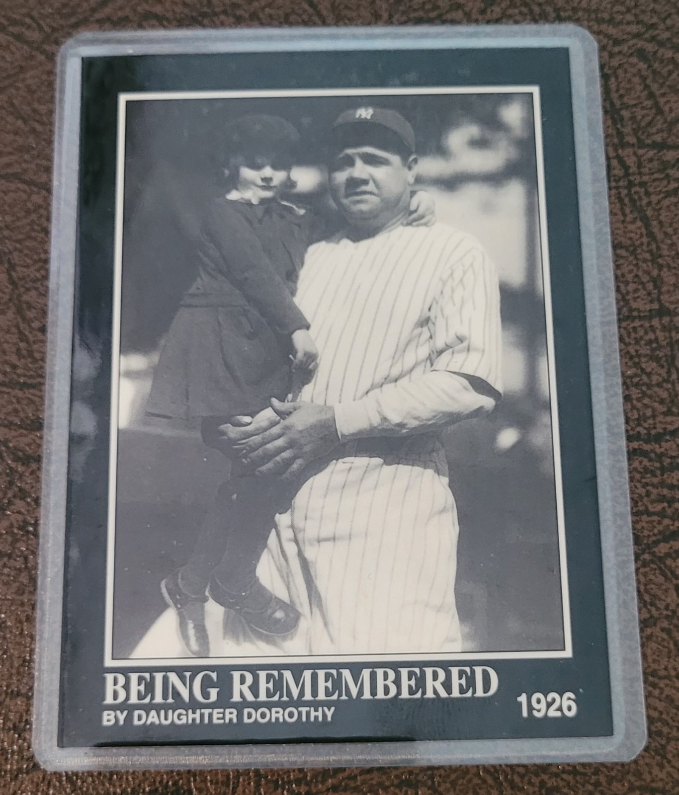 Babe Ruth YANKEES Baseball Card HOF Fridge/Locker/Cabinet Laminated Magnet