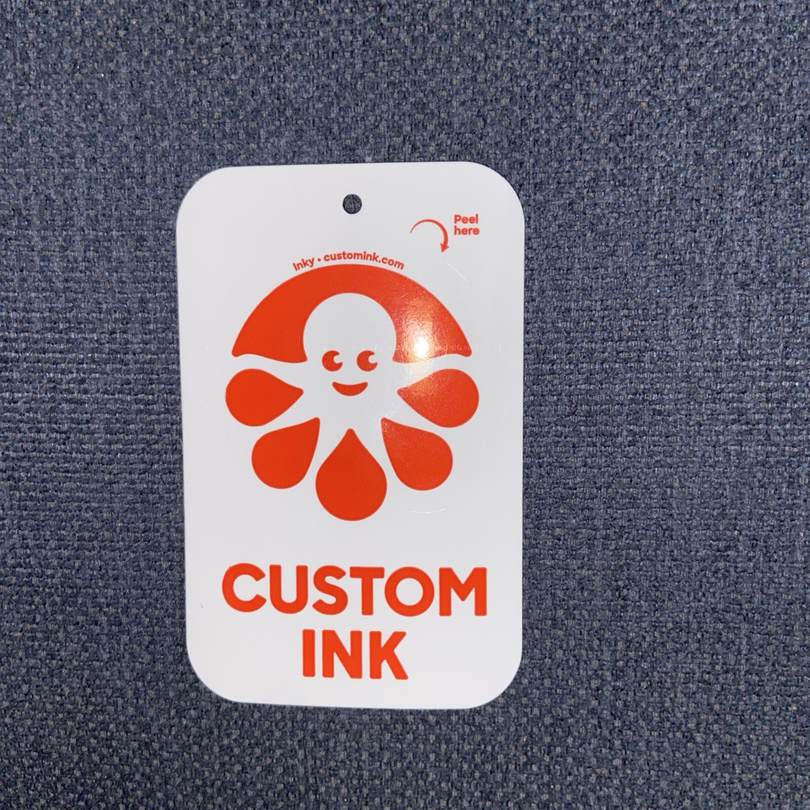 Custom Ink Logo Sticker