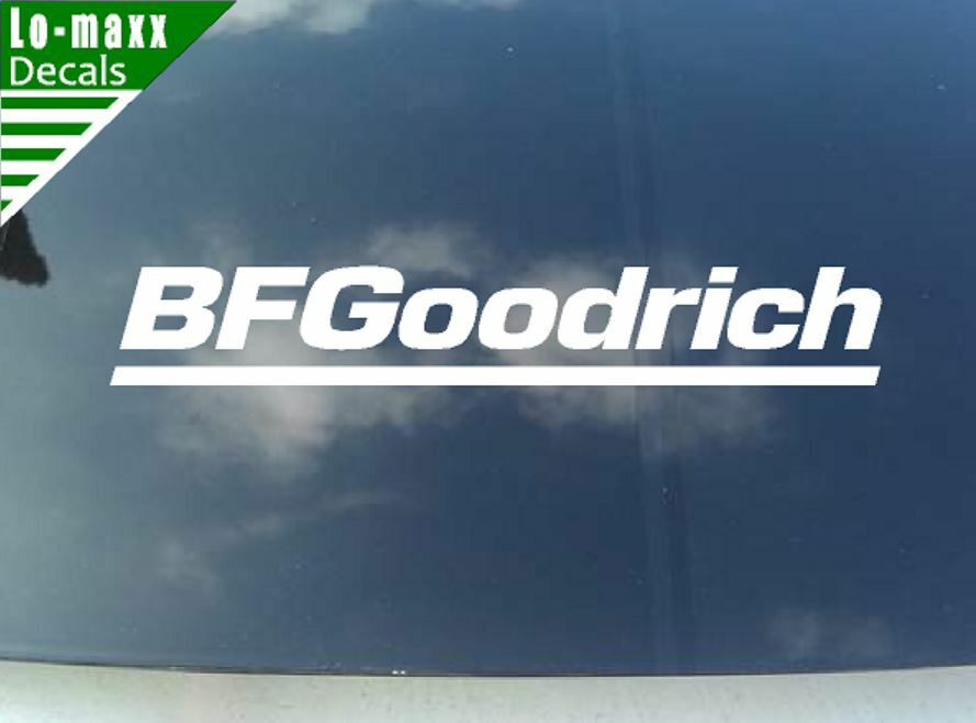 BF Goodrich Tires Graphic Design Superior Quality Die Cut Vinyl Decal