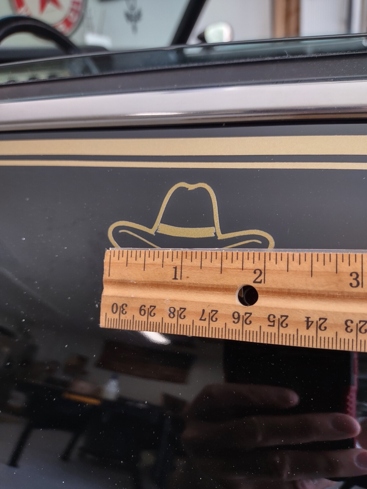 SMOKEY BANDIT VINYL DECAL TRANS AM FIREBIRD NICE SMALLER SIZE 2in X 2in