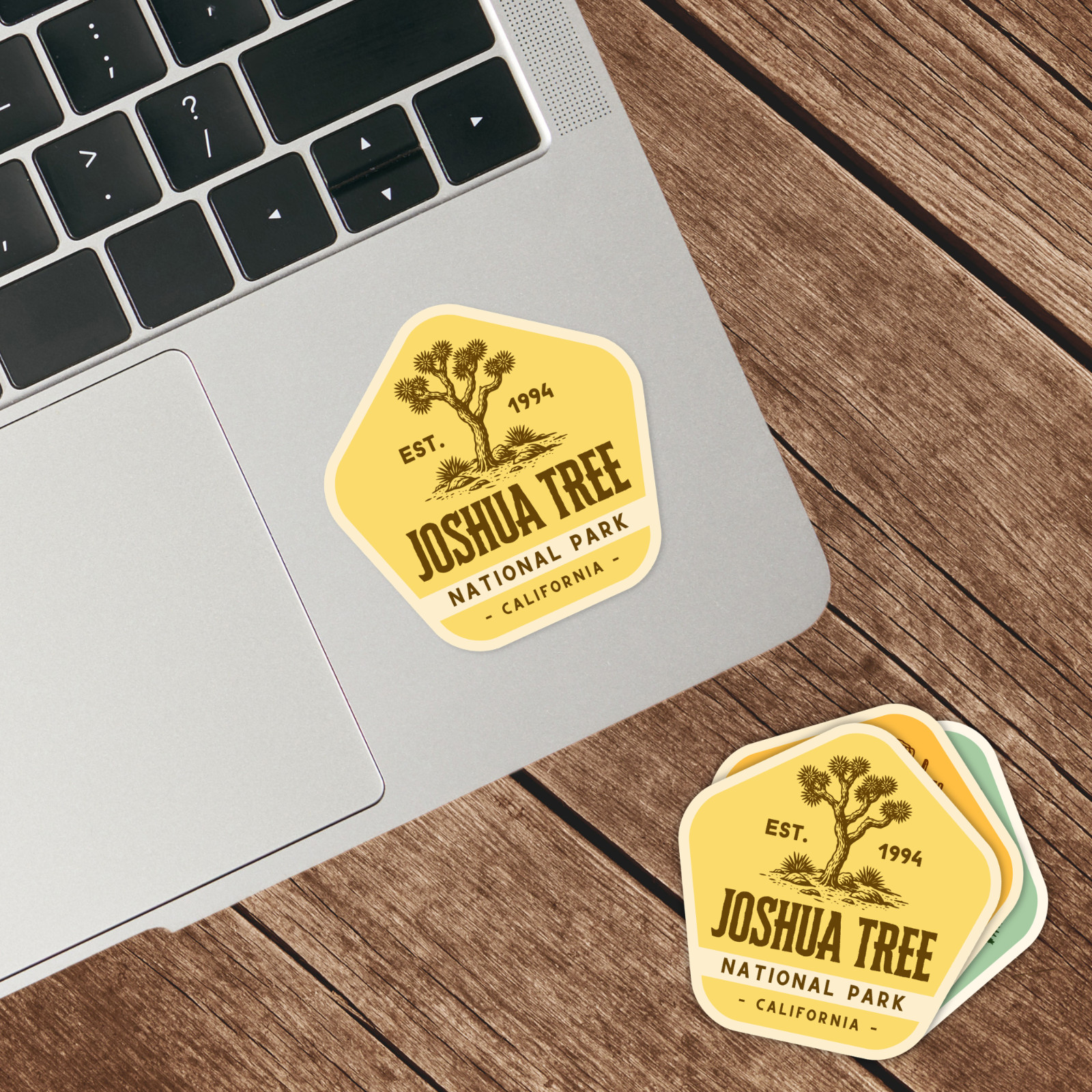 Joshua Tree National Park Sticker Retro California Desert Travel Vinyl Decal