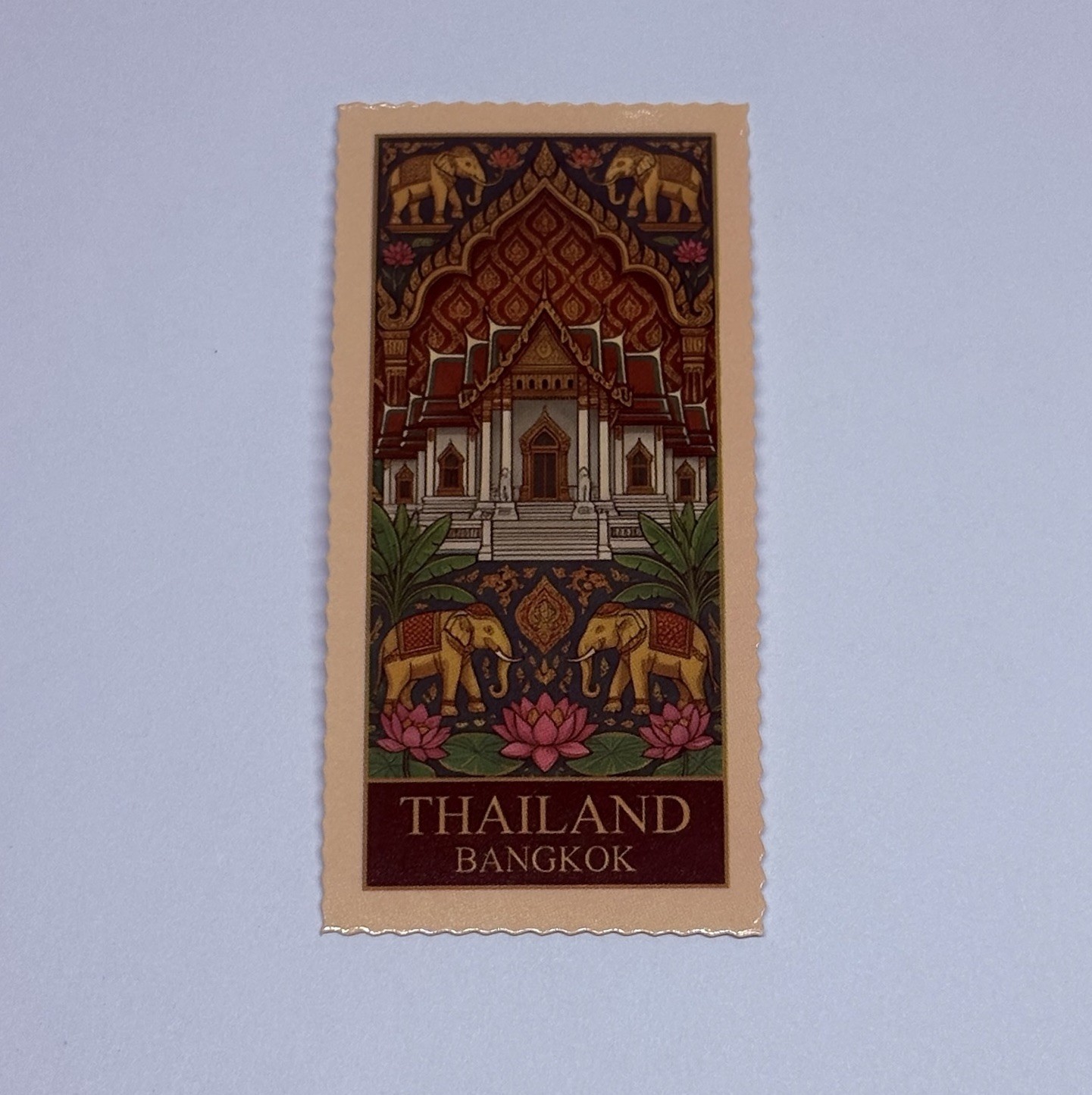 Bangkok Temple Sticker Thailand Travel Art Decal Vinyl Country Souvenir Tc9