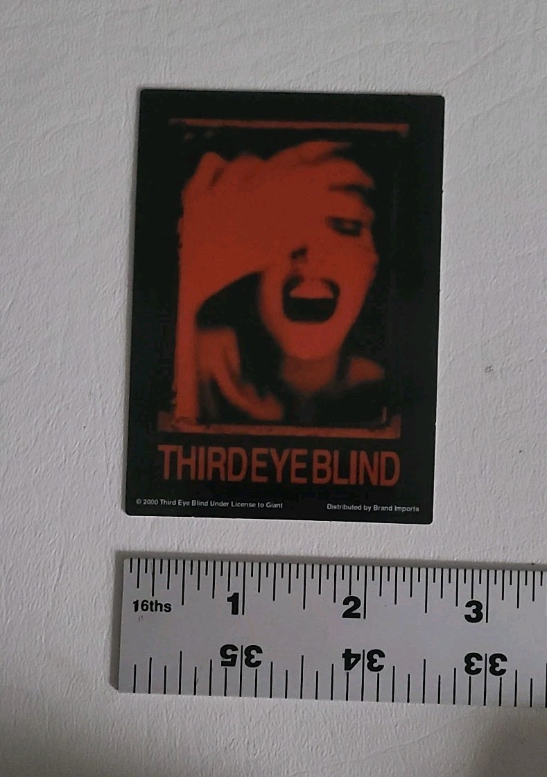 2 Third Eye Blind Vintage Sticker Oop Rare Set Guitar Case Speaker Laptop Y2k
