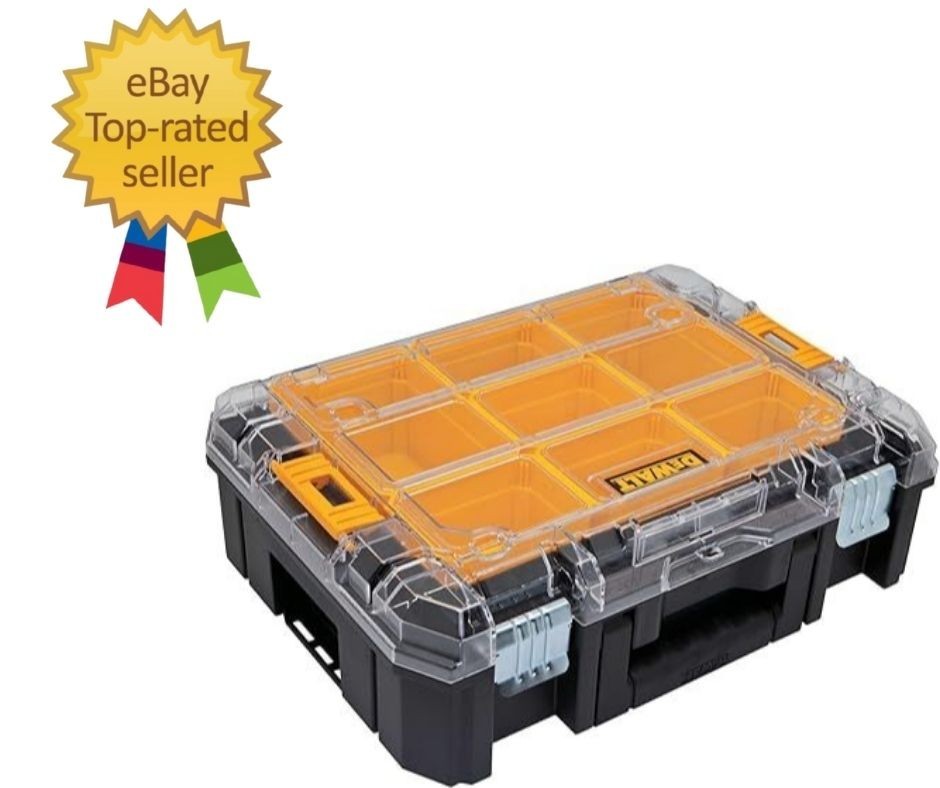 Tool Organizer, Small Parts and Screw Organizer Tool Box with Removable Compart