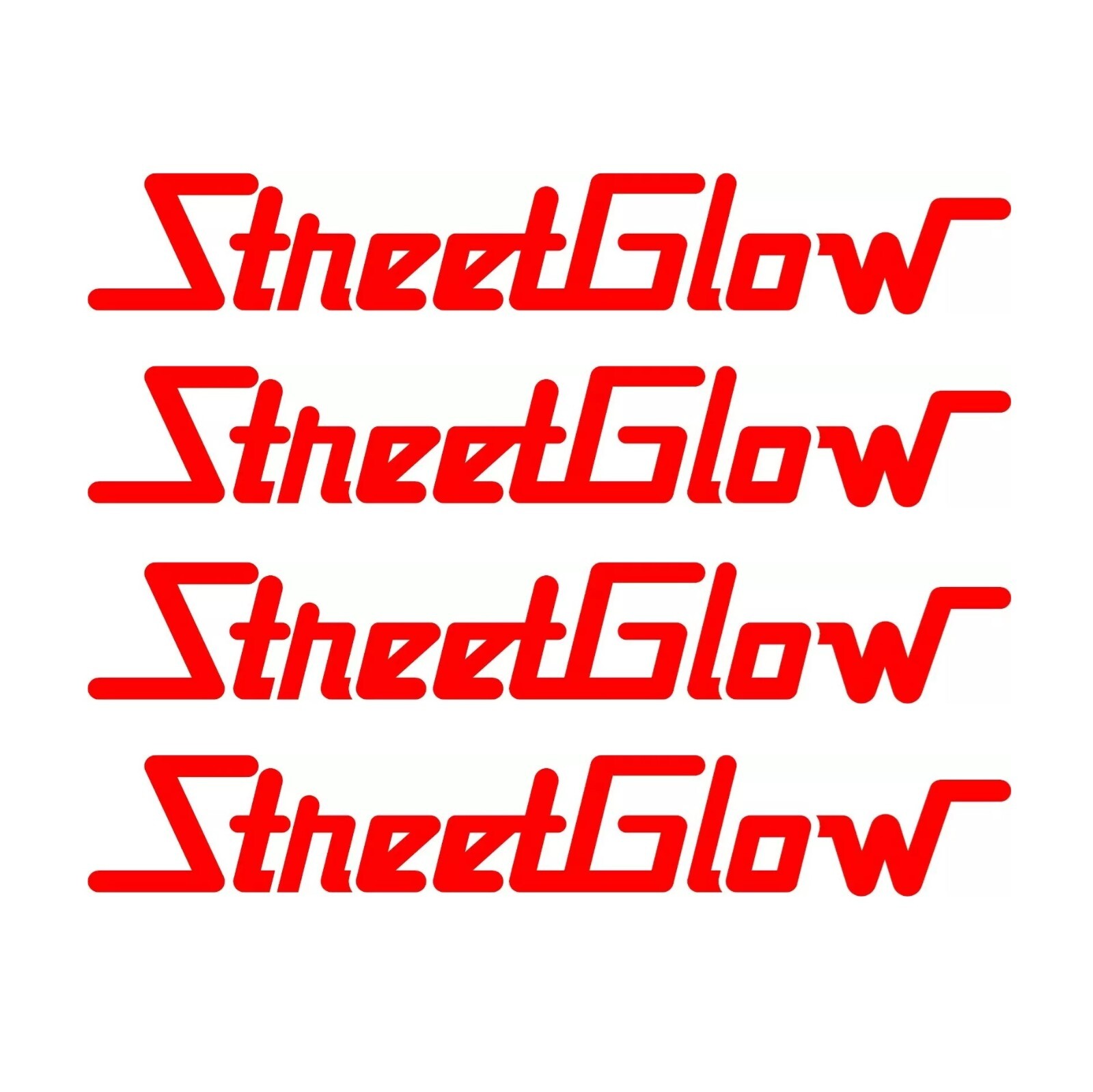 Streetglow Decal Street Glow Die Cut Vinyl Sticker Window Car Truck Laptop