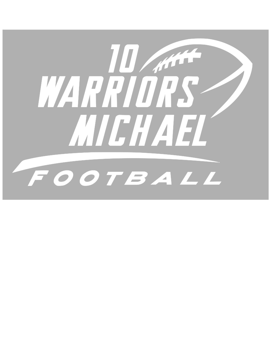 Personalized Football Vinyl Decal Custom Sticker Car Window
