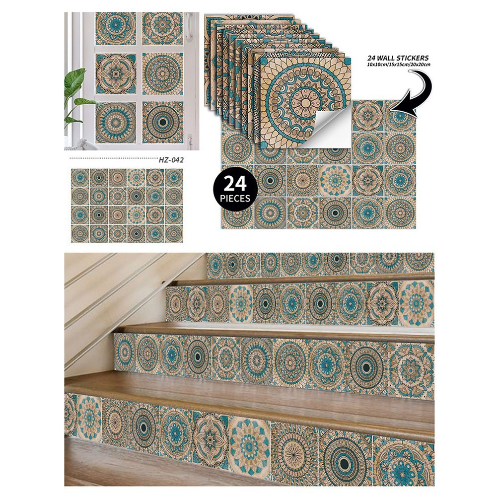 Oil Proof and Scratch Resistant for TILE Stickers for Kitchen and Bathroom Walls
