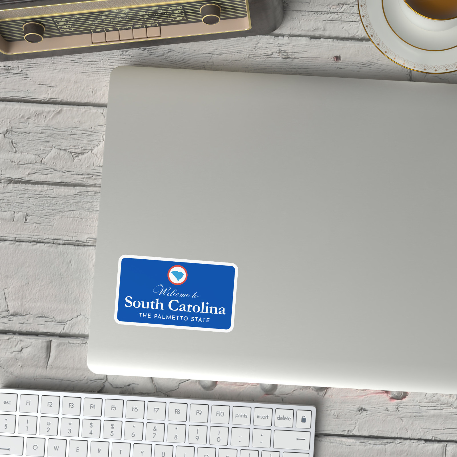 Welcome to South Carolina Sticker The Palmetto State Vinyl Waterproof Decal