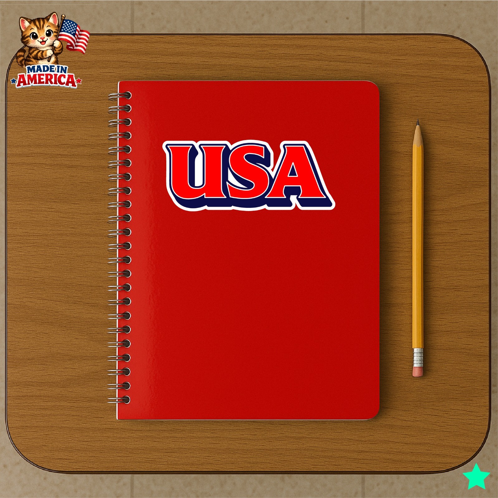 USA Decal Sticker Patriot Red White Blue Flag Country Patriotic Americans First