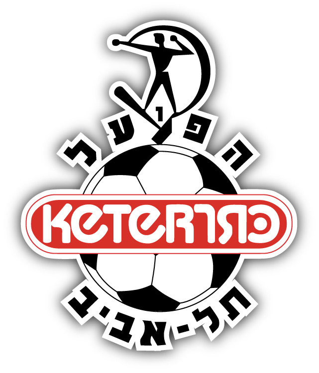 Hapoel Tel Aviv FC Israel Soccer Football Car Bumper Sticker Decal 4" x 5"