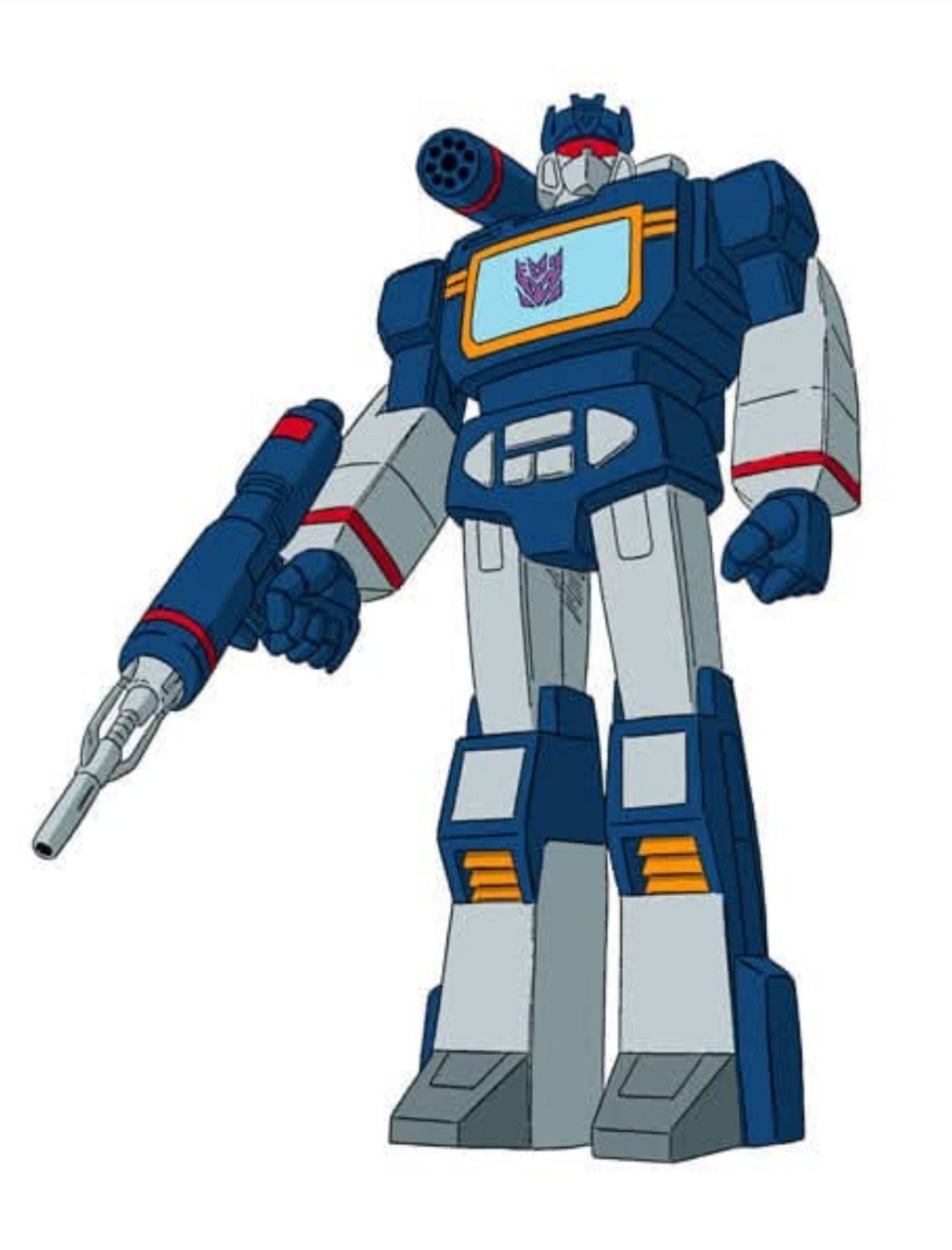 TRANSFORMERS X SOUNDWAVE X G1 DIE-CUT VYNIL STICKER 4X4
