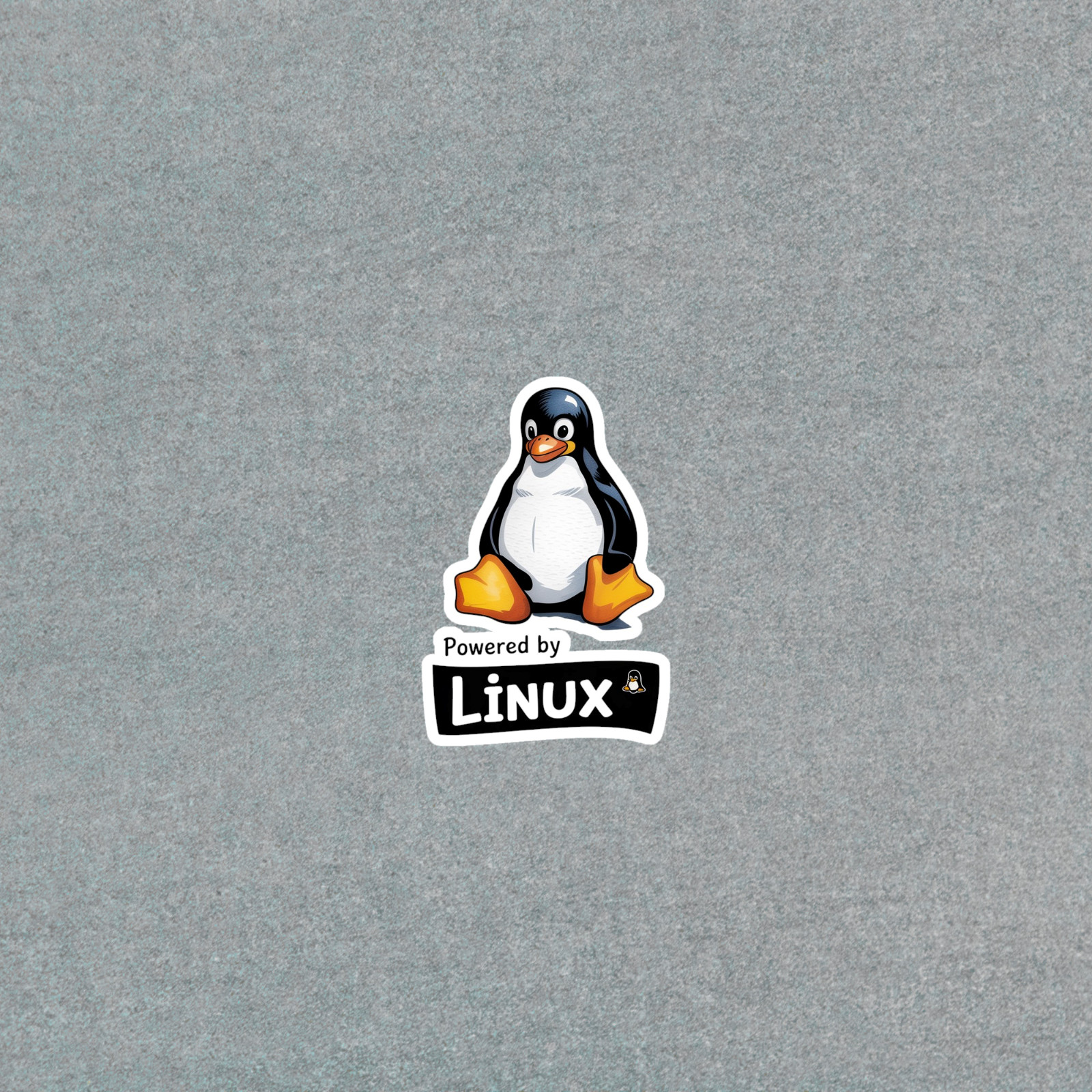 Cute Open-Source Penguin Tech Sticker for Laptops and Devices #7004