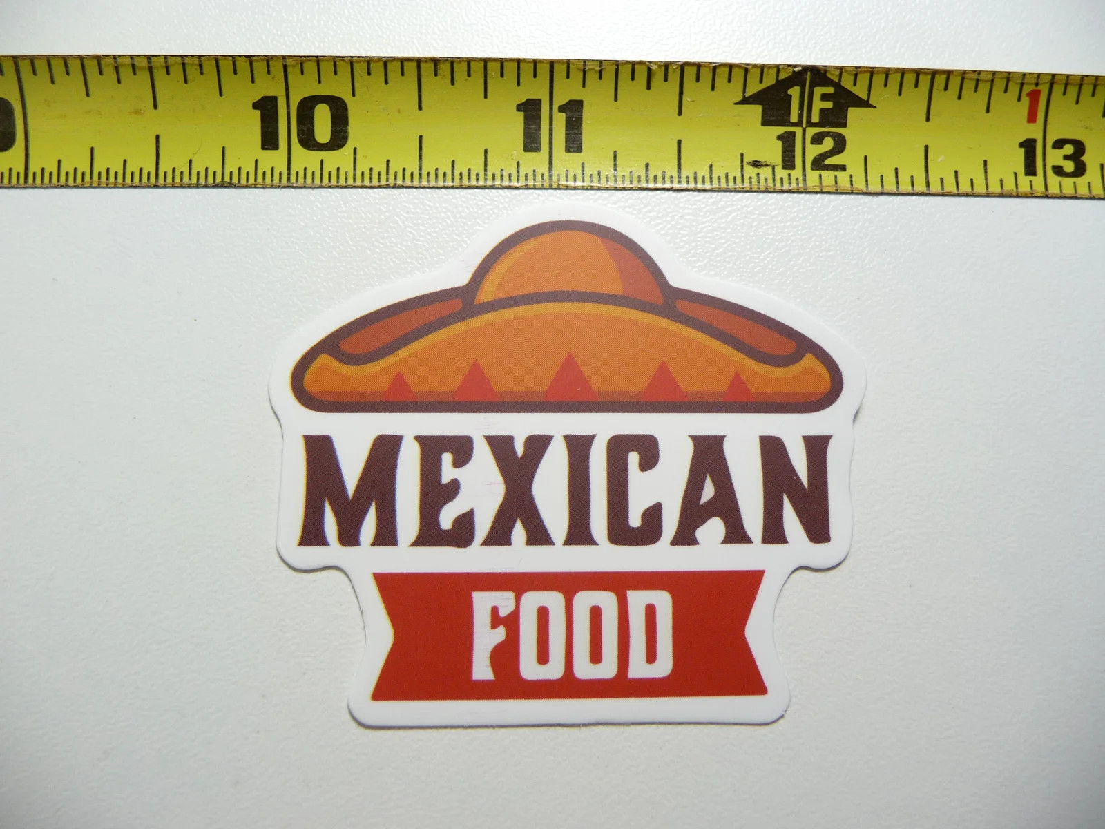 MEXICAN FOOD GENERIC MEXICO FOOD SIGN SMALL STICKER DECAL MEXICO SOUTHWESTERN