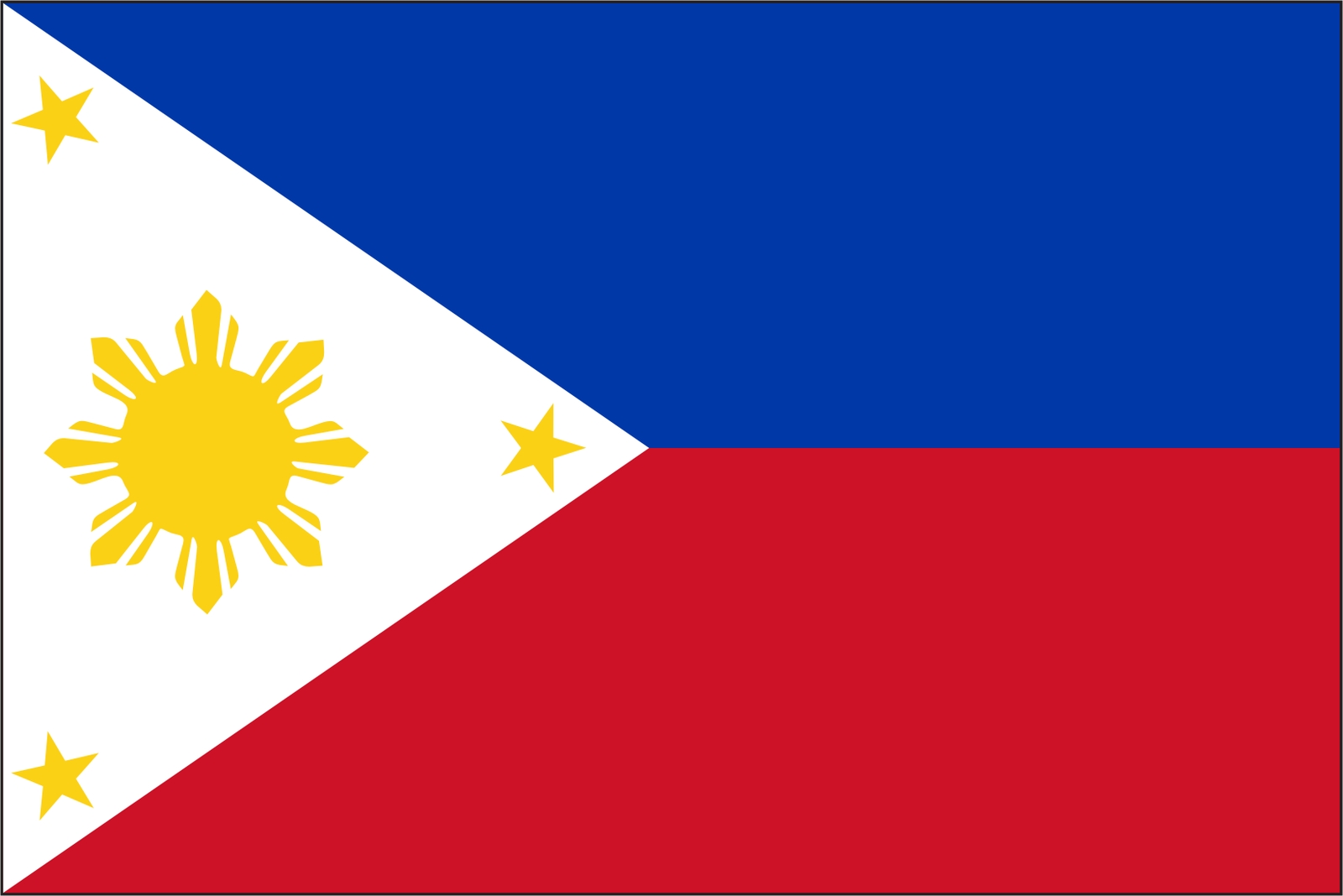 Philippines Flag Vinyl Decal / Sticker ** 5 Sizes **