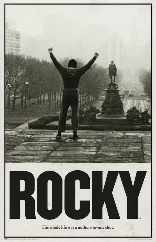ROCKY Wall Vinyl Decal Poster Graphic Print Removable Adhesive Backing