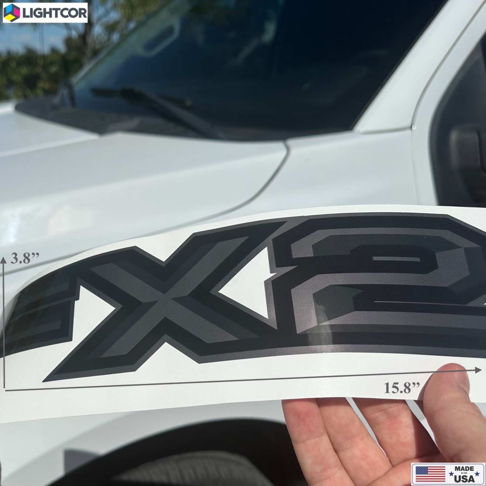 FX2 Sport Replacement Decals Ford F-150 2007-2014 Bedside Set of 2 Choose Color