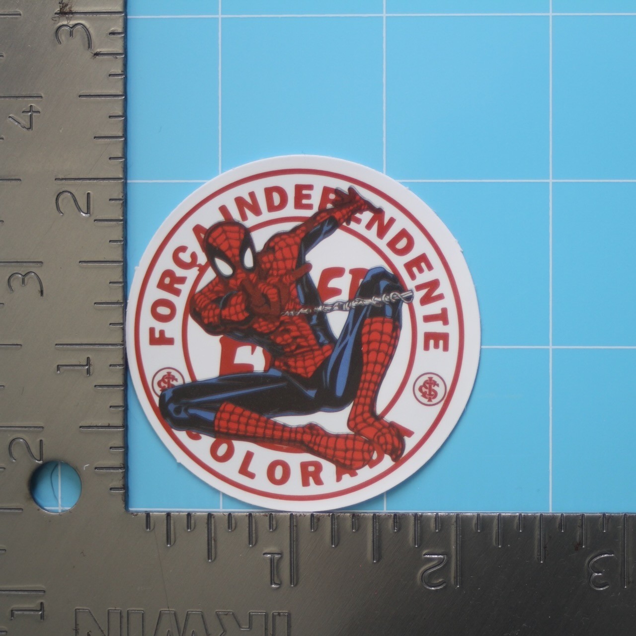 Marvel Universe MCU Sticker (SPIDER-MAN) Superheroes Chibi, Gloss PVC Decal