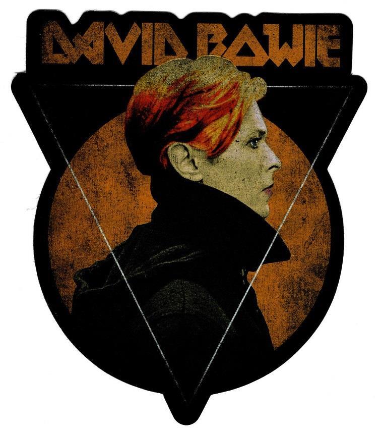 David Bowie Low Die Cut Sticker Decal Official Rock