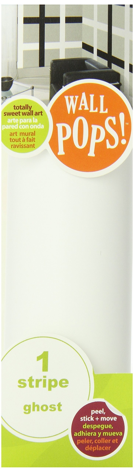 Brewster WPS90205 Wall Pops Ghost Stripe, Single Strip 1 pcs