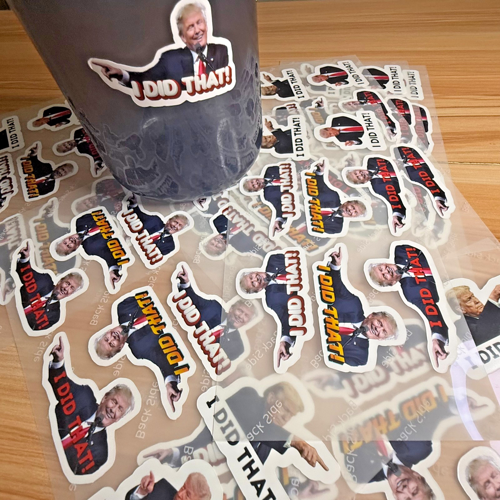 Trump I DID THAT! Assorted Stickers Waterproof Vinyl Decals 10/50/100 PCS 2"