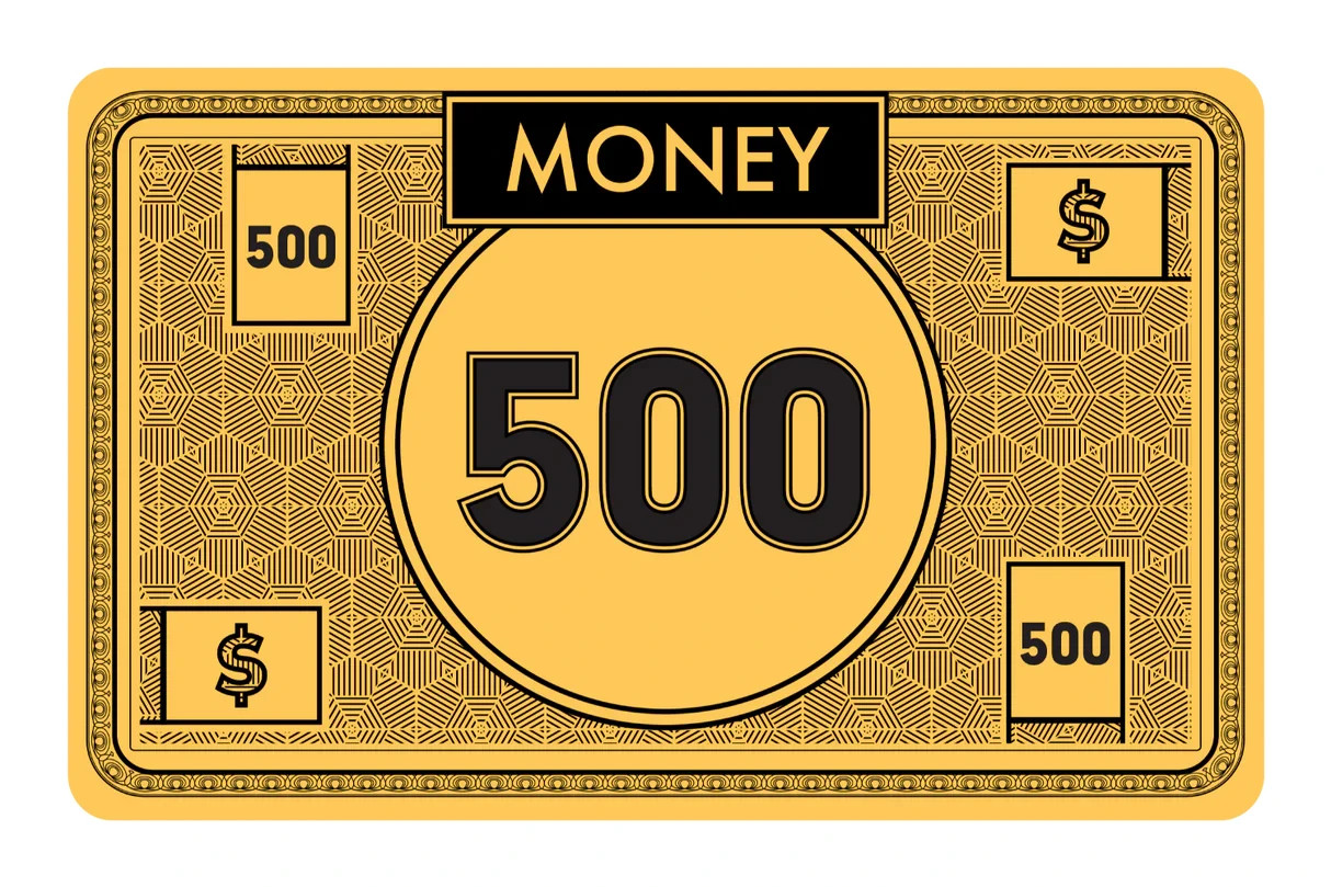 High Denomination Novelty Currency Card Skin 4 Pack Fictional Money Luxury Decal