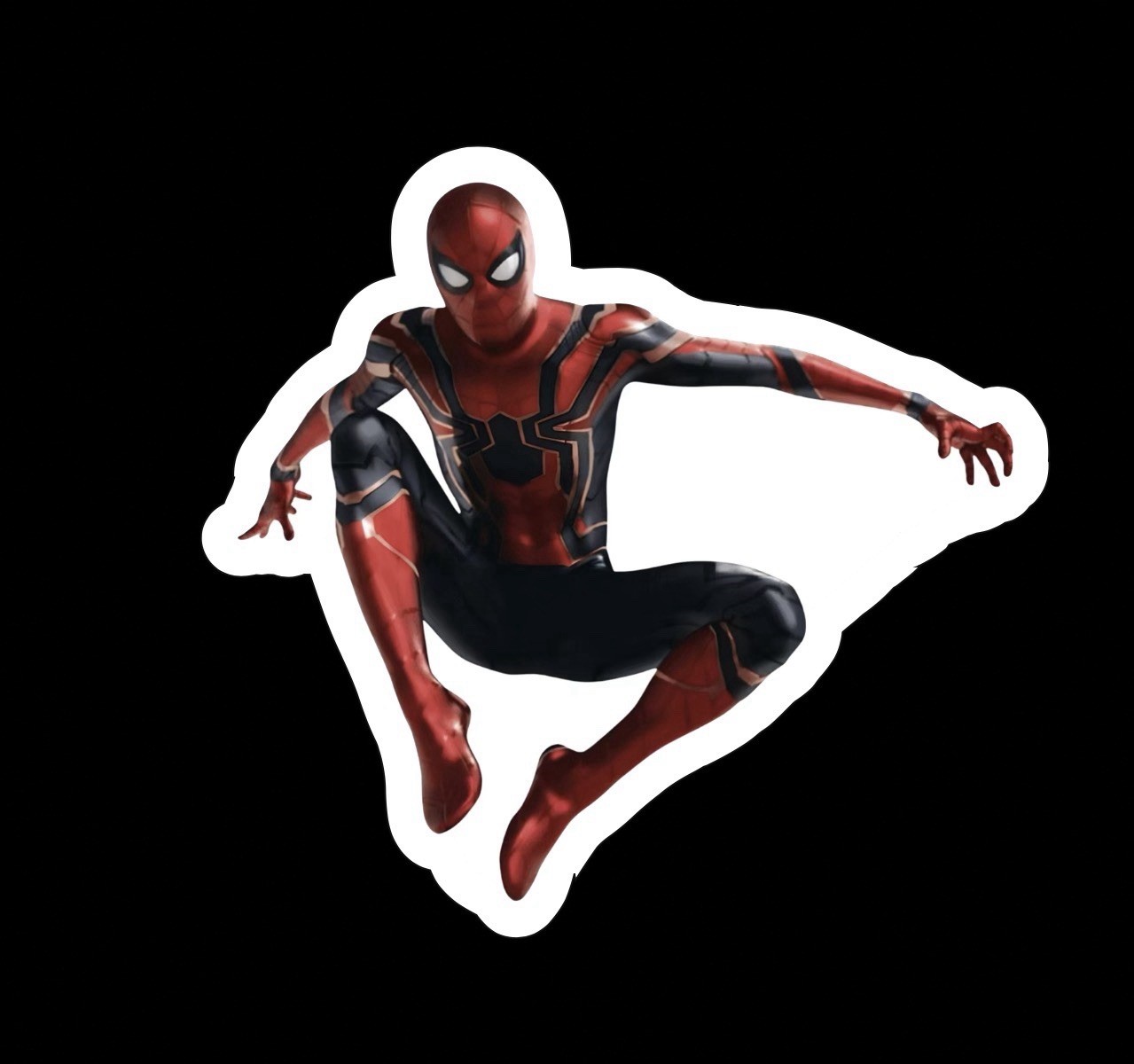 Spiderman, Spidey, Marvel, Superhero, Cool, Fun Glossy Vinyl sticker, Decal