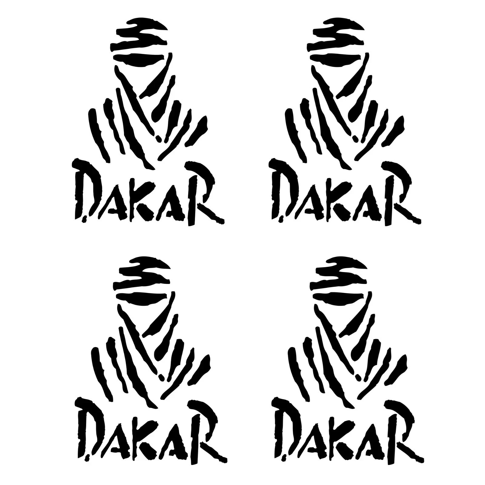 Dakar Decal Dakar Cayenne Sticker Dakar Rally – Any Size Any Color