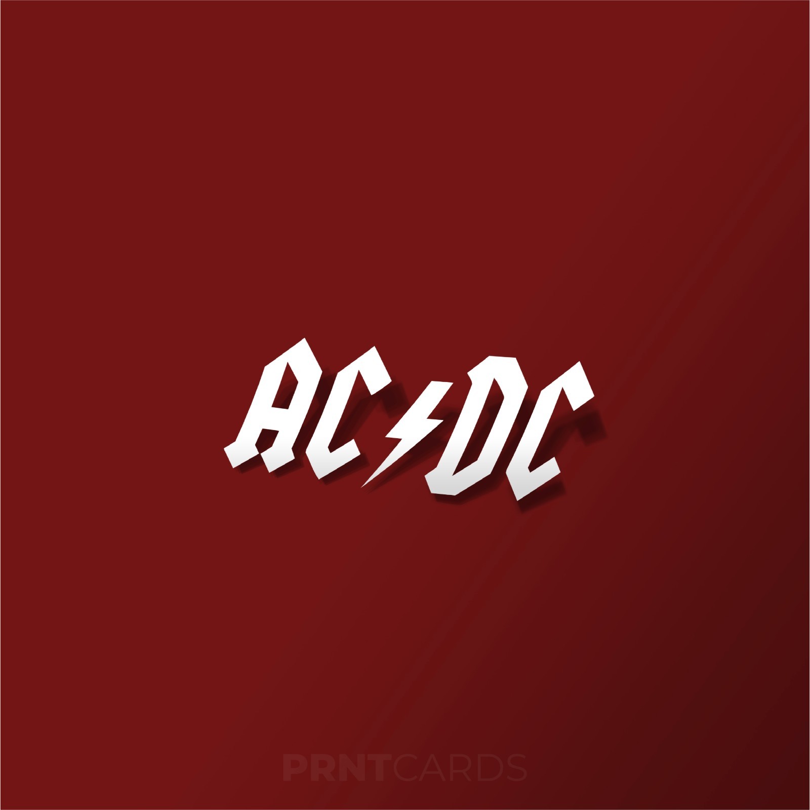 AC/DC Logo Vinyl Decal Sticker | Band Logo |Multi-Colors & Free Shipping