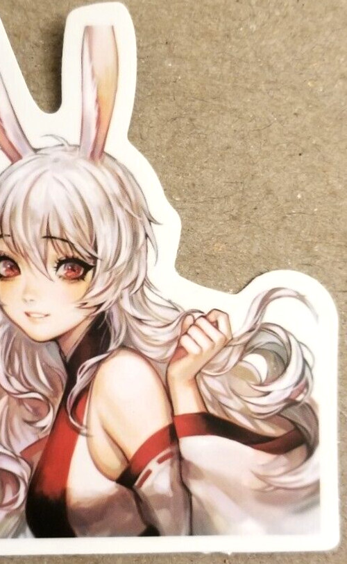 Bunny Girl Sticker Waifu Bunnygirl Rabbit Halloween Anime Manga Pin Up Pinup UwU