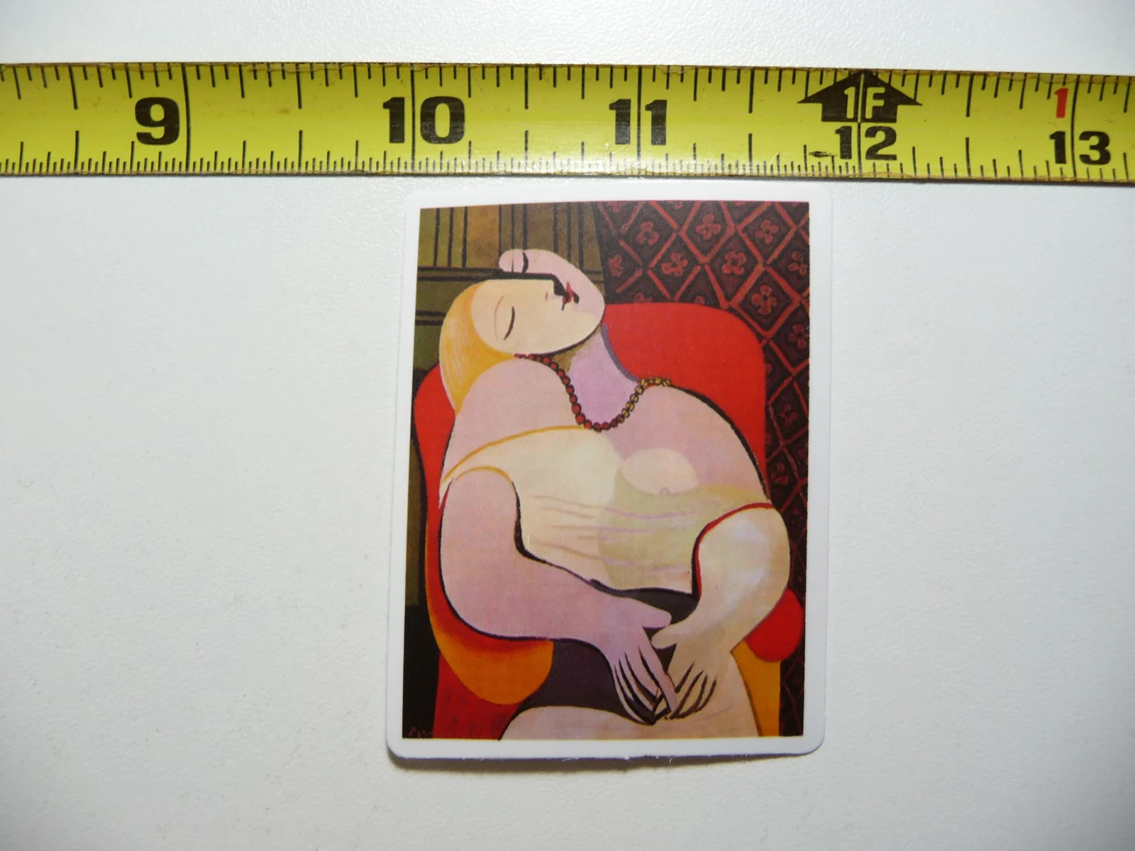 PICASSO THE DREAM SMALL STICKER DECAL PAINTING ARTWORK MUSEUM ART FUNNY